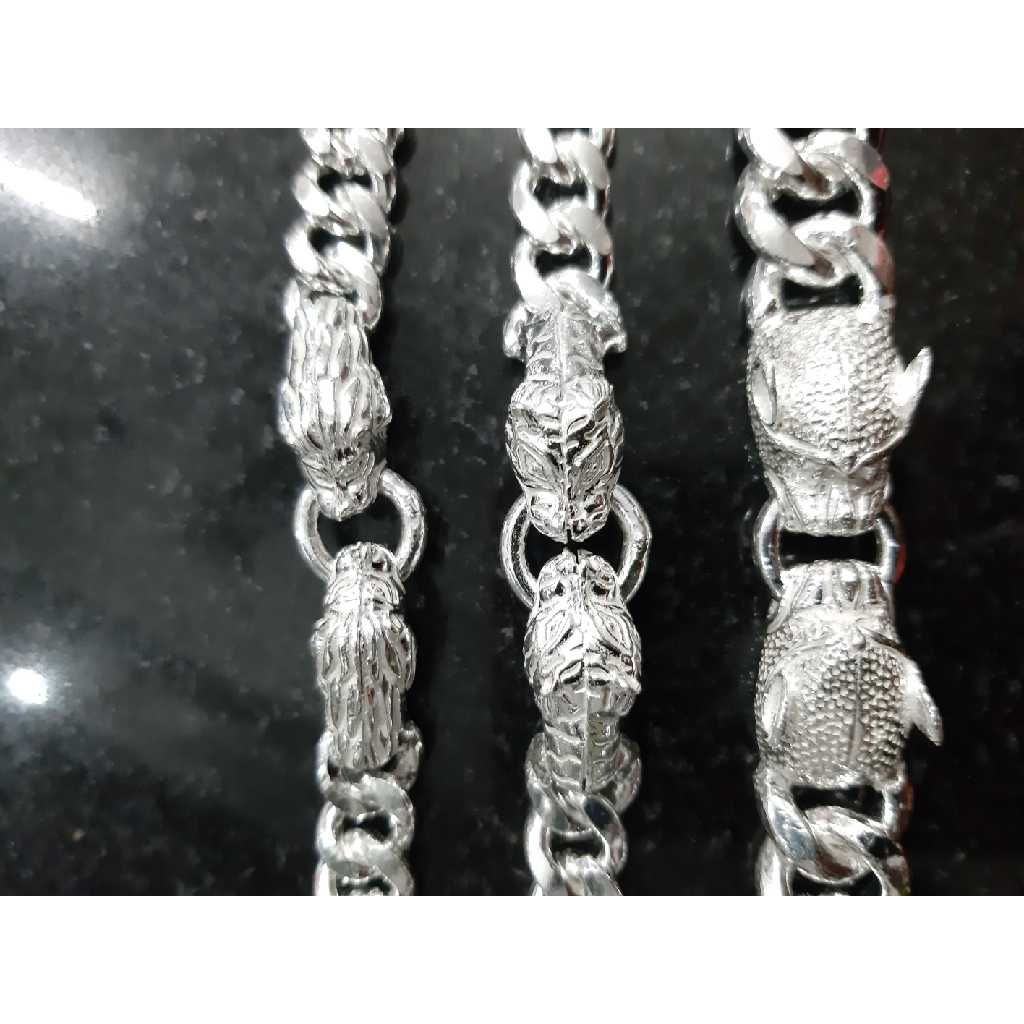 Silver Stylish Gents Bracelet