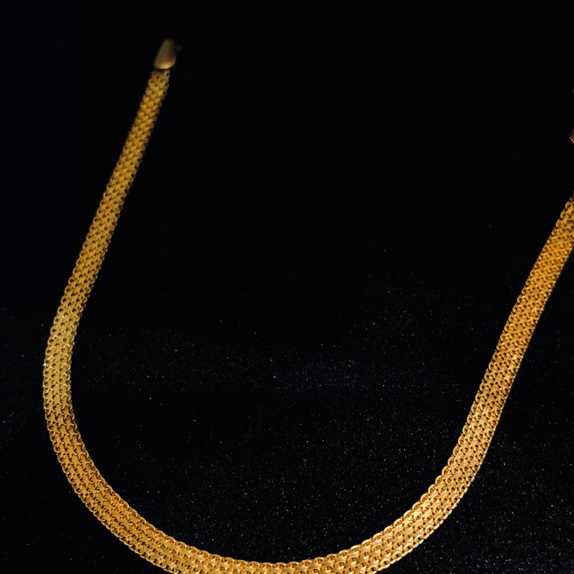 916 gold Hallmark Simple Bracelet