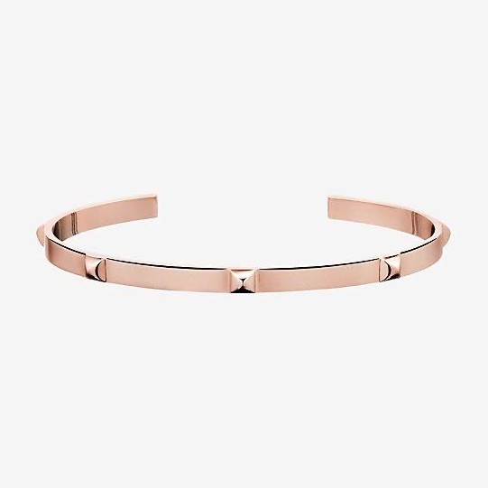 18kt rose gold handcrafted unisex bracelet jkb015