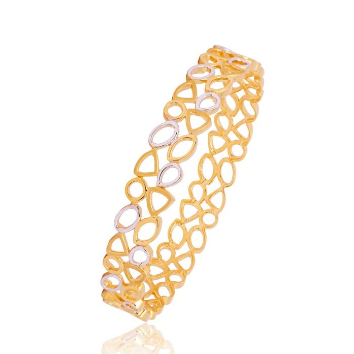 22kt, 916 Hall-marked, Yellow Gold freestyle design Hand Band for women JKB317