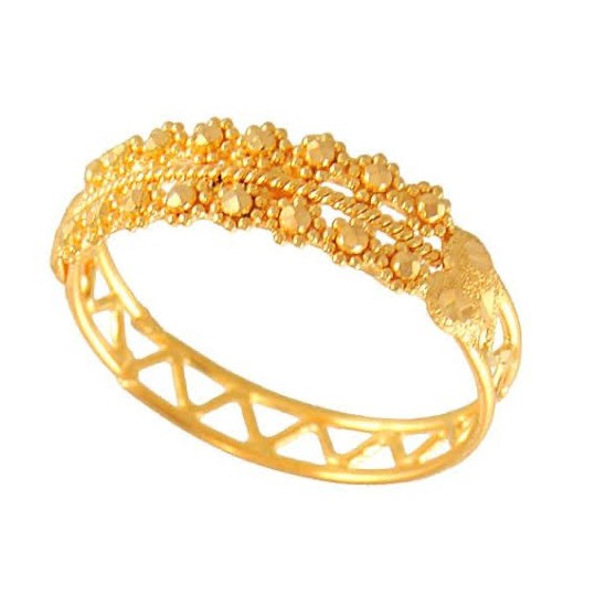 YELLOW GOLD RETRO RING