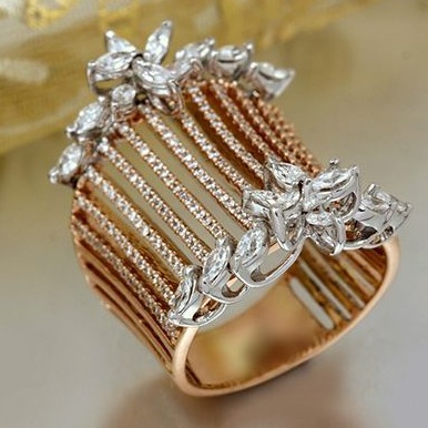 18K Rose Gold Special Occasion Rings