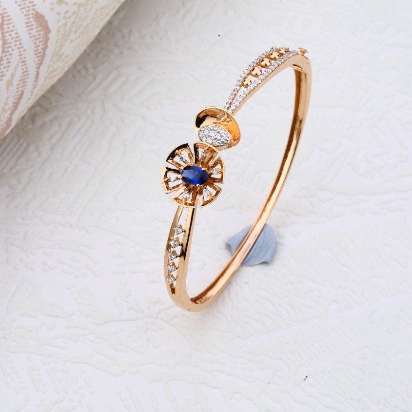 18kt rose gold trendy Bangle