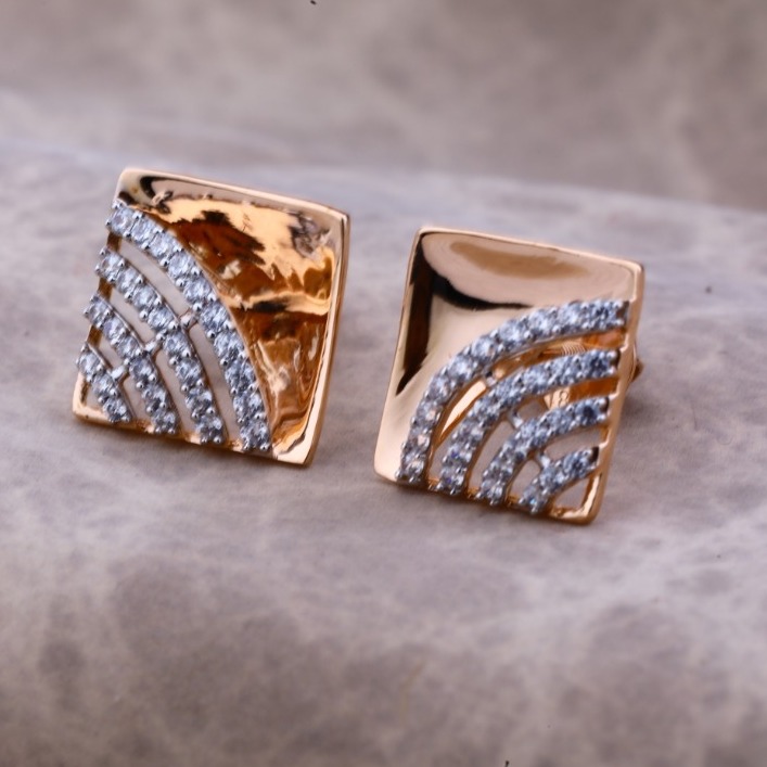 18KT Rose Gold Delicate Earring