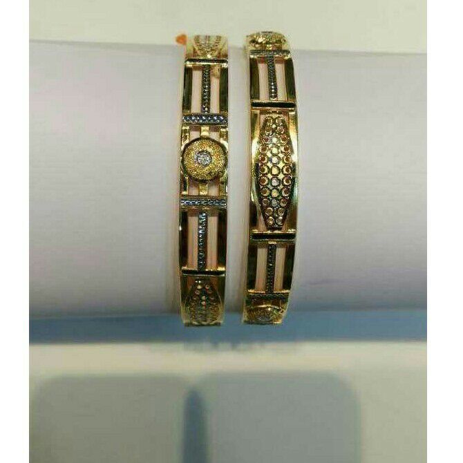 22KT Gold Stylish Ladies Bangles