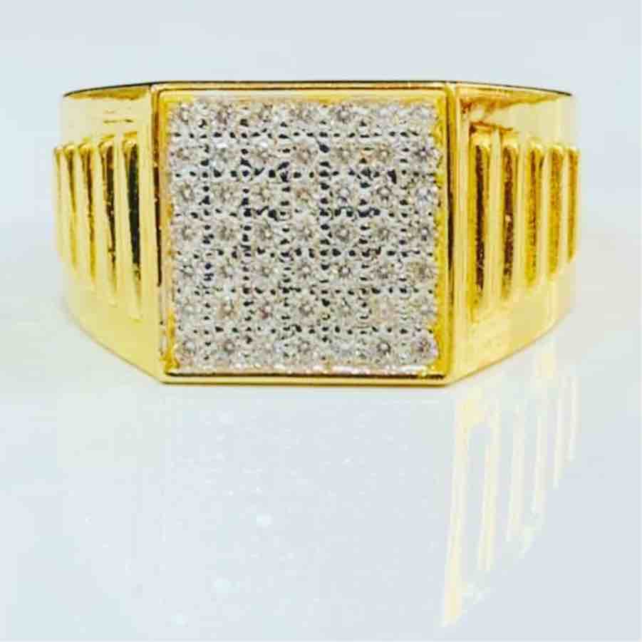 22kt exclusive gents engagement ring