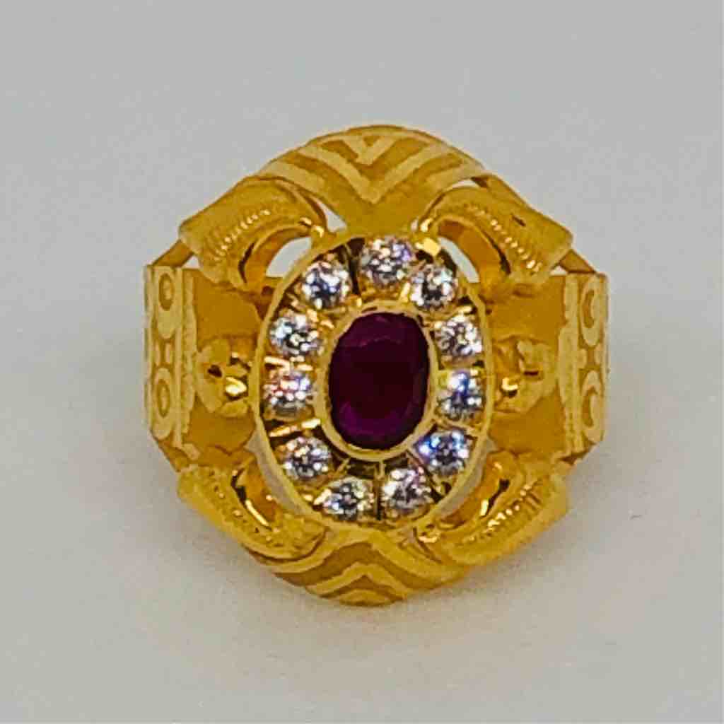 18kt exclusive gents rings