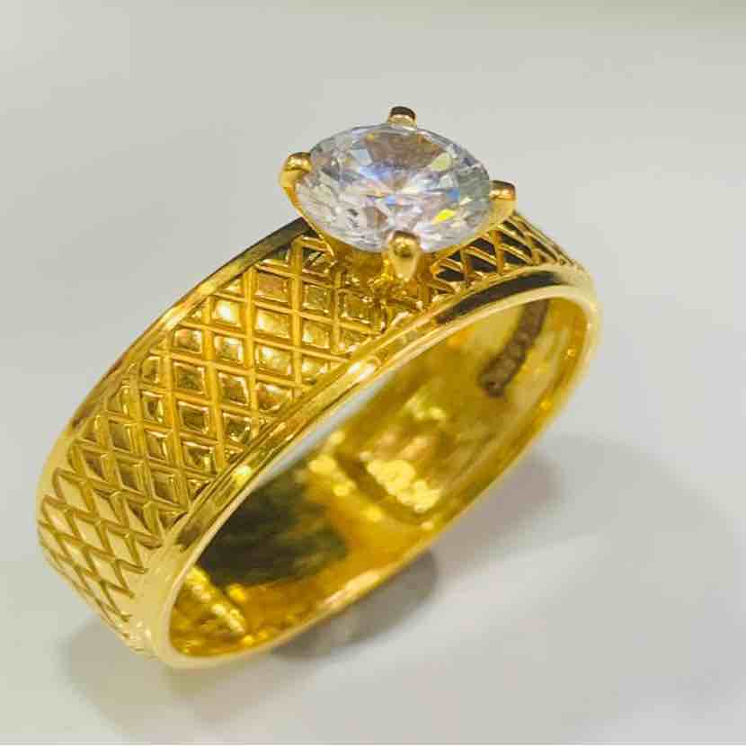22kt 916 exclusive engagement ladies ring
