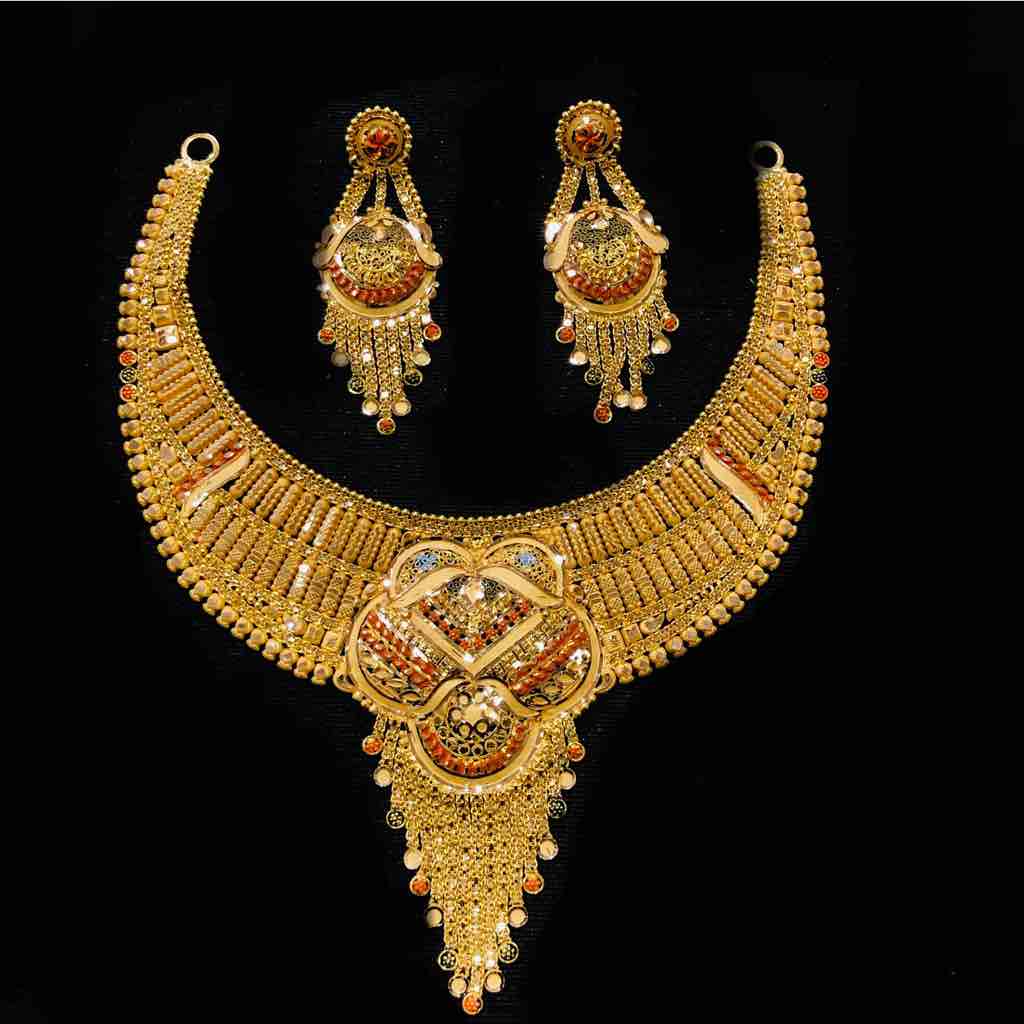 916 Gold Exclusive Bridal Set