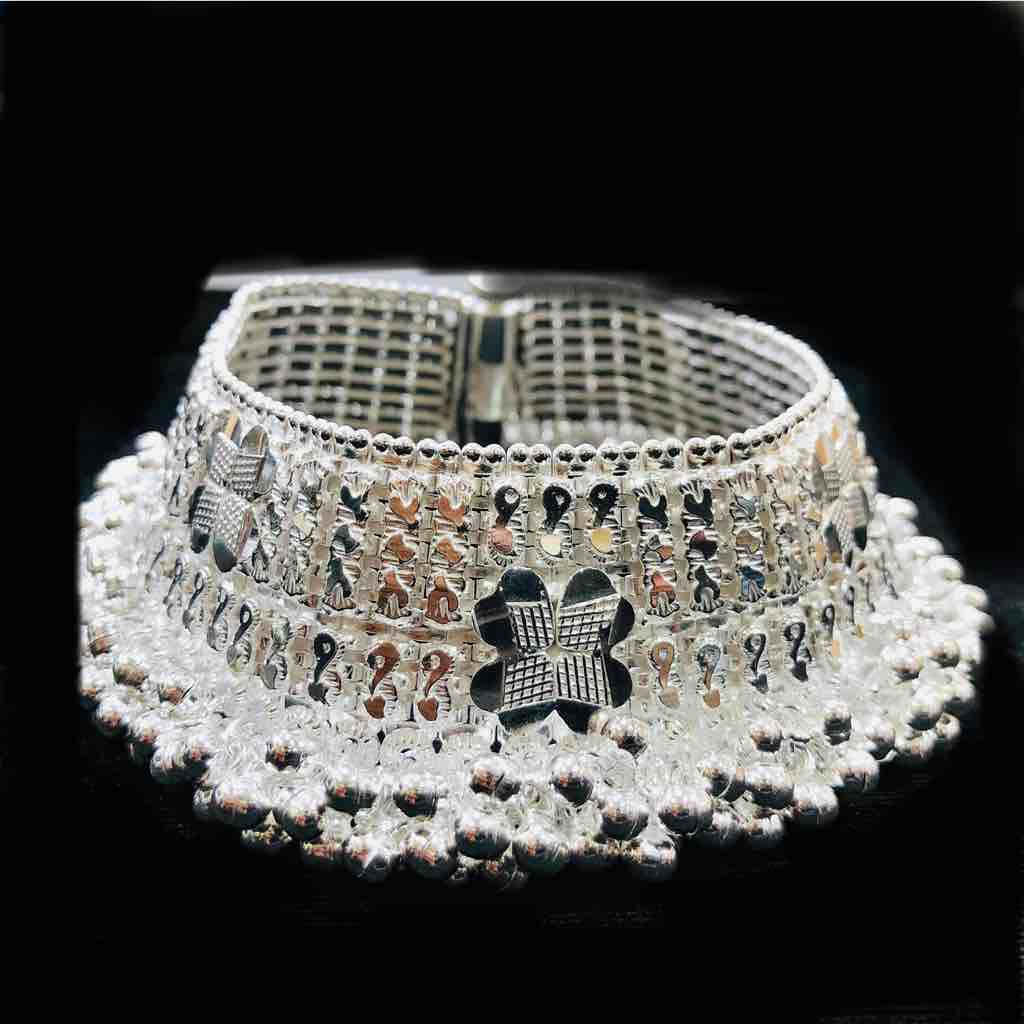 Silver Kismat Jhanjri Payal - Image 2