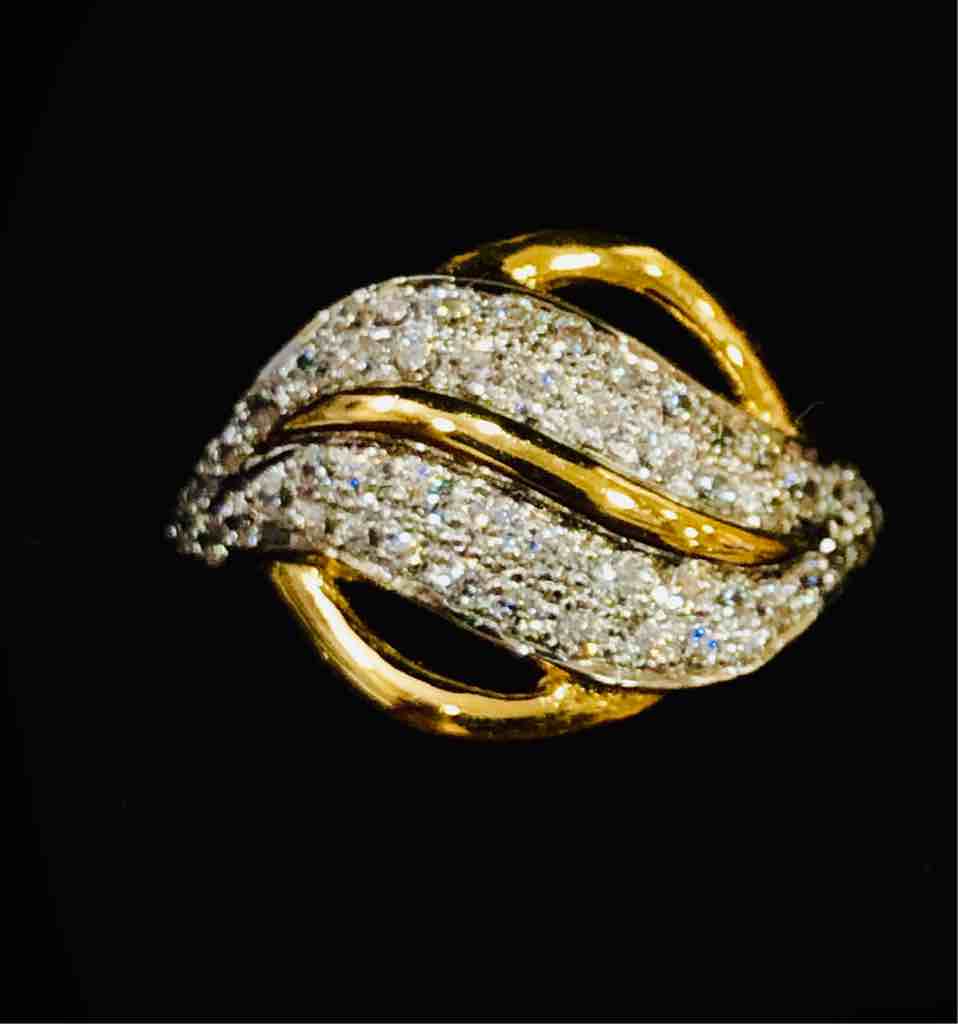 916 Gold Fancy Designer Ladies Ring