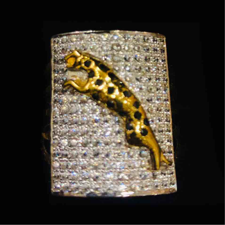 916 Gold Rajwadi Gents ring (vitti)