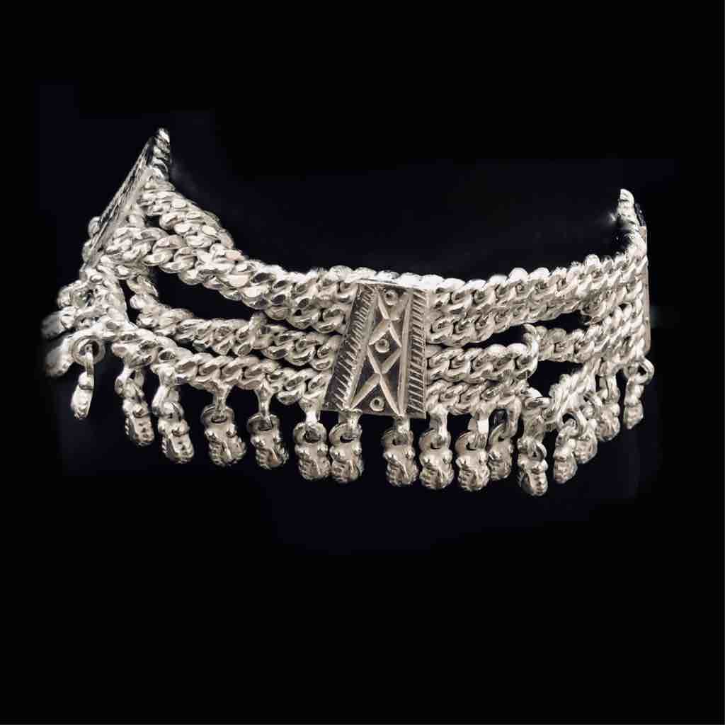 Silver Karap Pandadi Payal