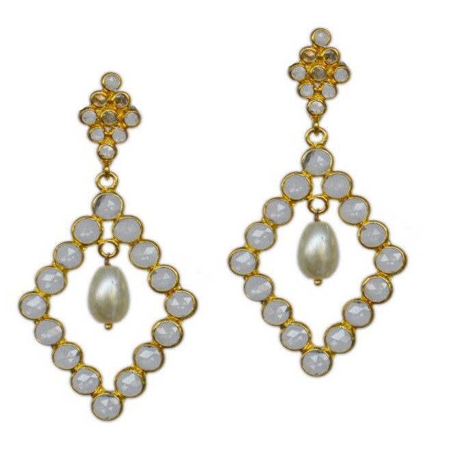 Sterling Silver Long Earrings