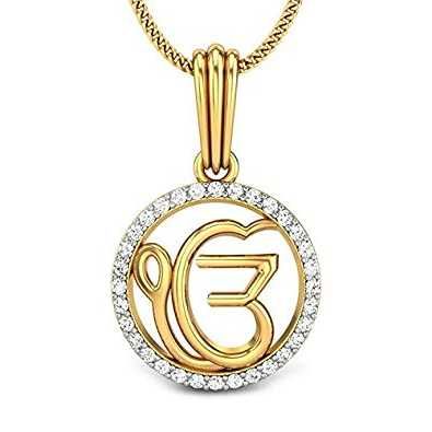 22KT Gold Reglious Pendant
