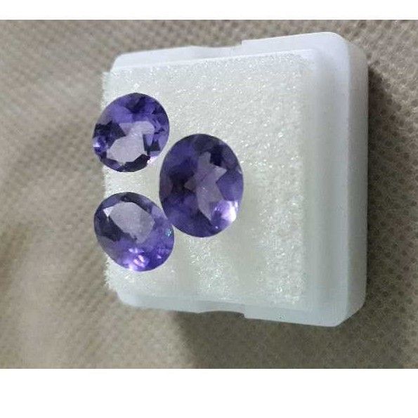 10ct cushion blue amethyst
