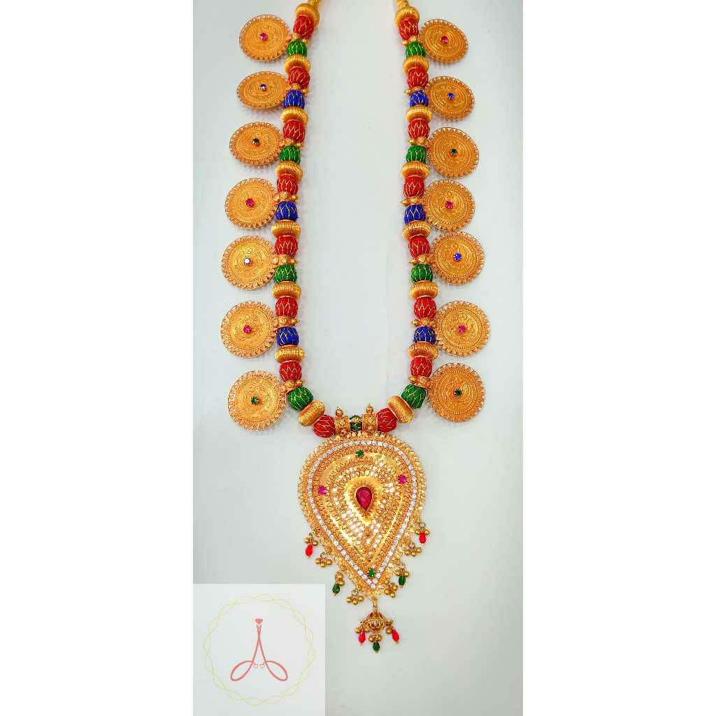 916 gold zumnu With Moti a jewellery of ahir community