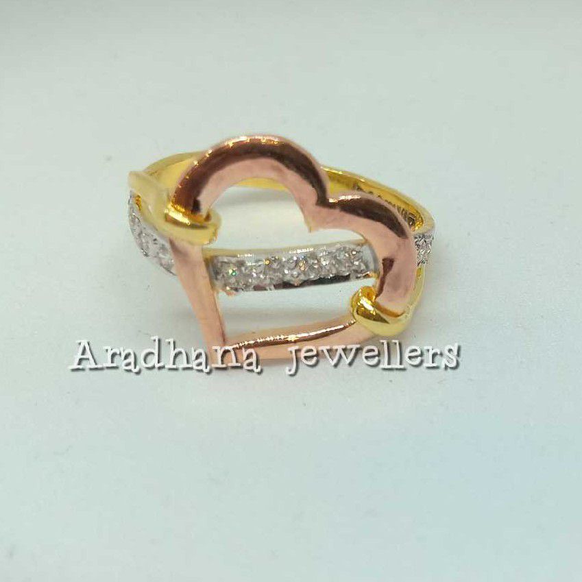 18KT Rose Gold Designer Ladies Ring