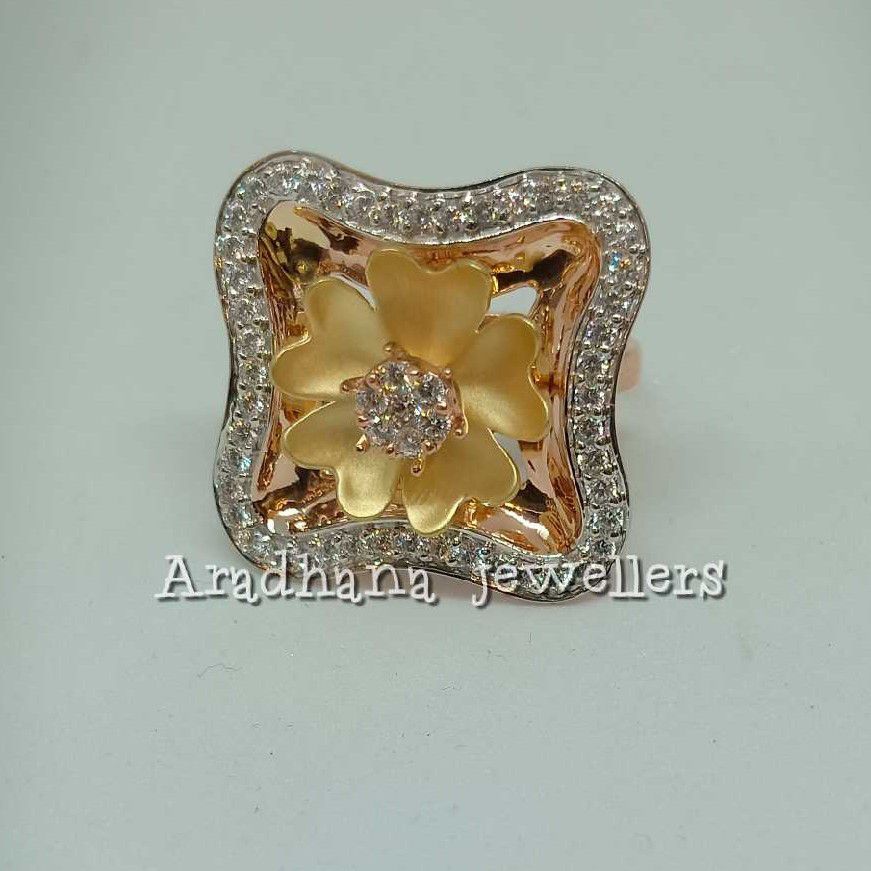 18KT Rose Gold Bridal Ladies Ring