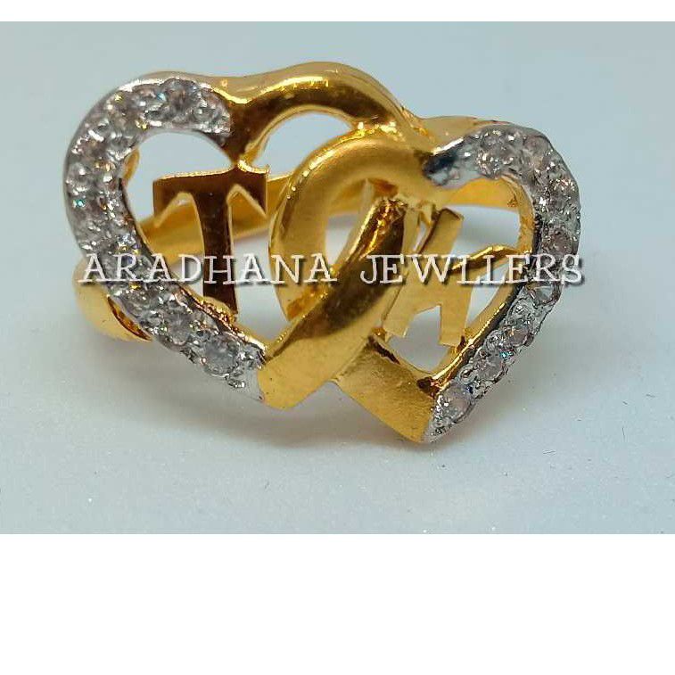 916 Gold Customize Wedding Couple Ring