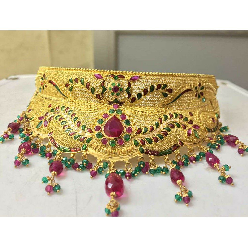 916 Indian Bridal Chokar Set