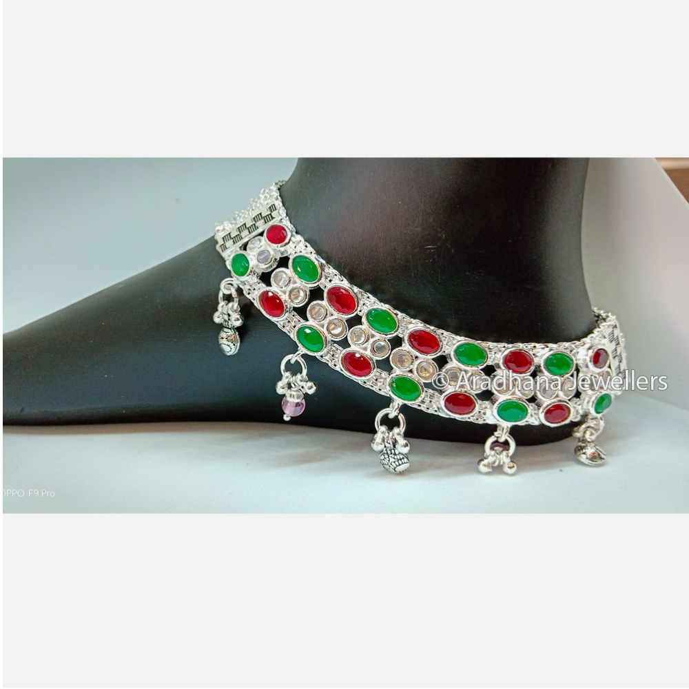 Classic Silver Anklets