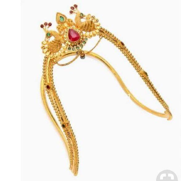 916 Gold Kundan  Bajubandh