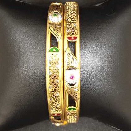 916 Gold Stylish Copper Kadli