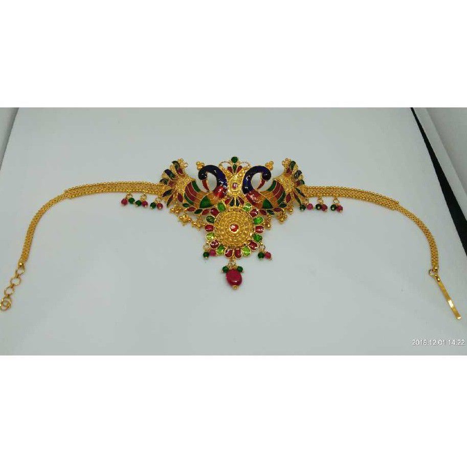 916 Gold Mayur Bajubandh