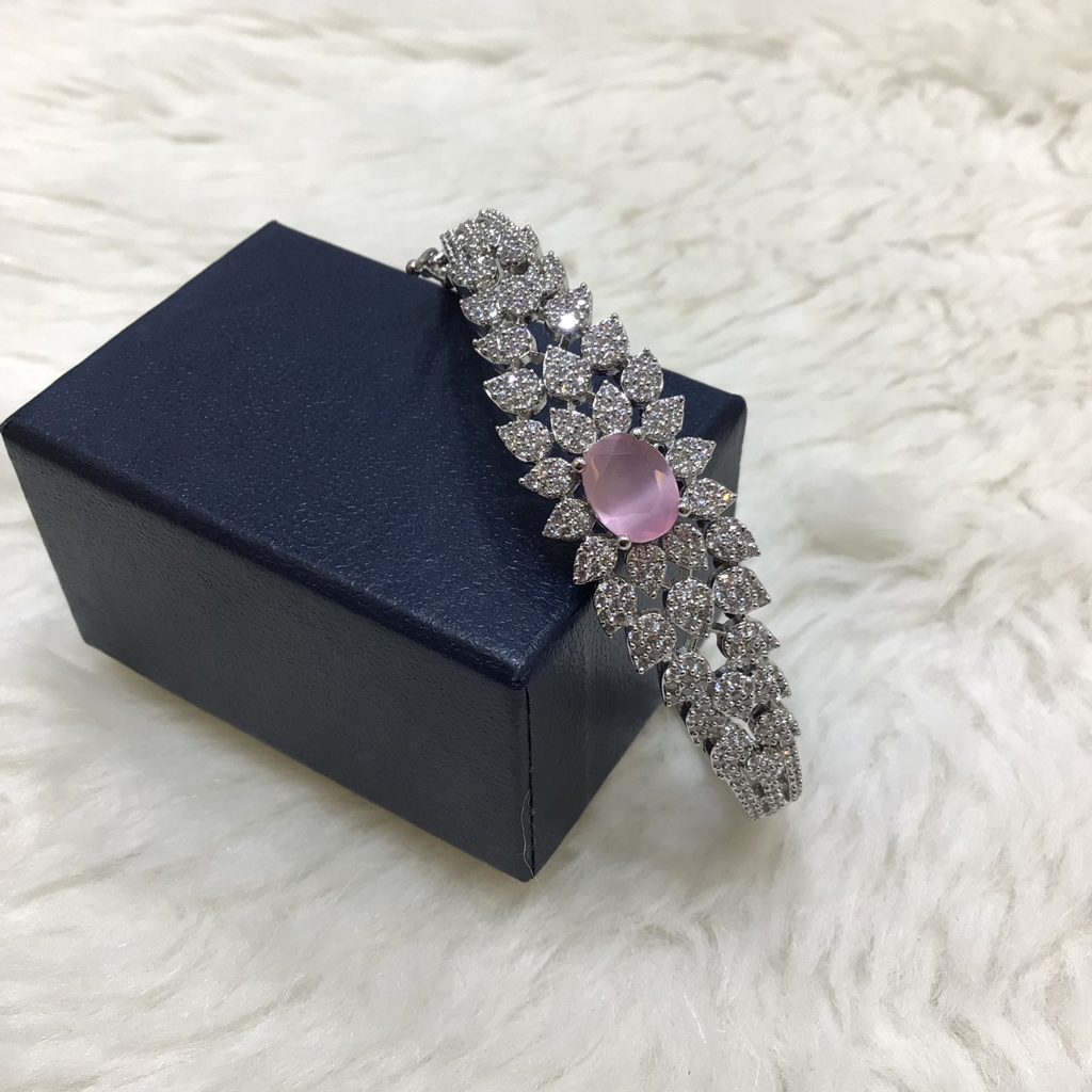 Silver Forming Bracelet For Wedding