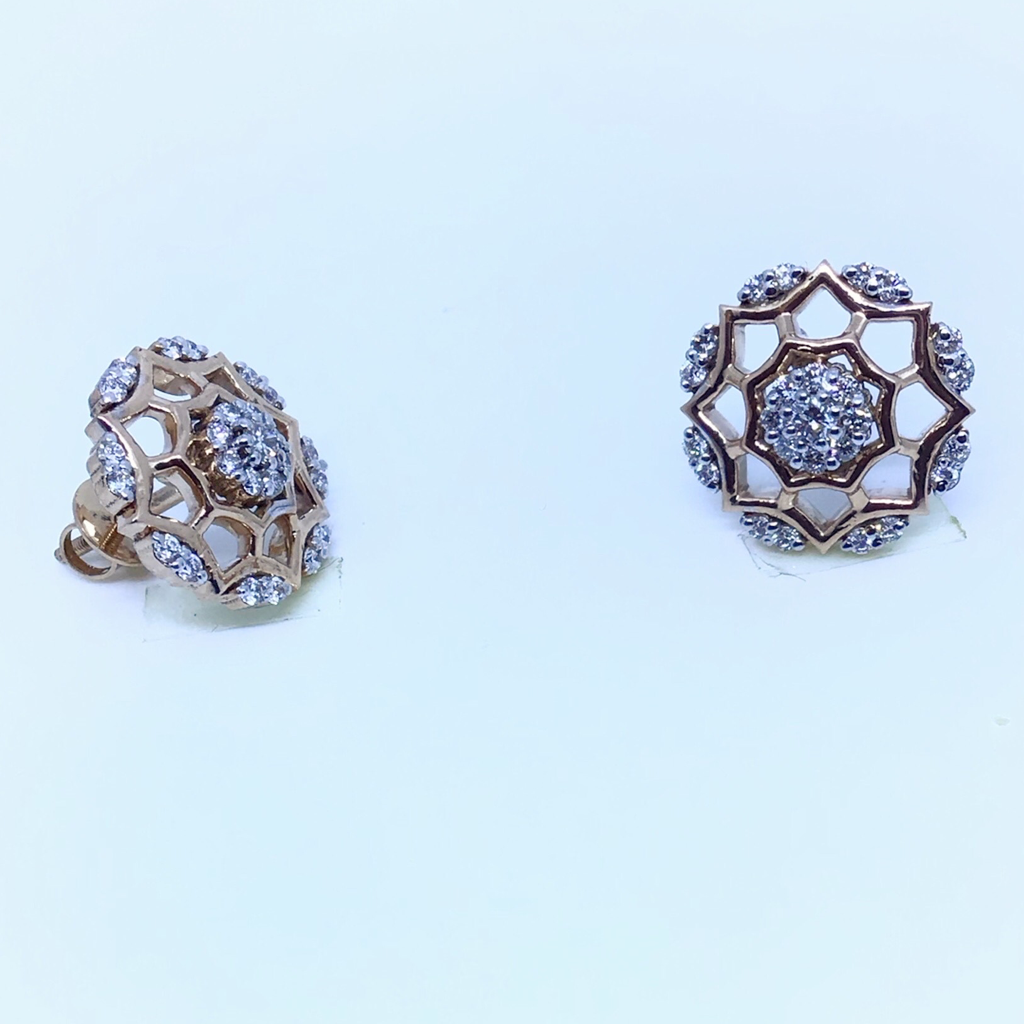 REAL DIAMOND FANCY EARRINGS - Image 2