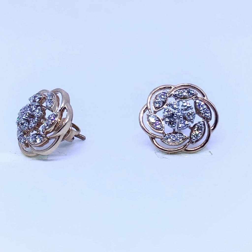 REAL DIAMOND FANCY EARRINGS - Image 2