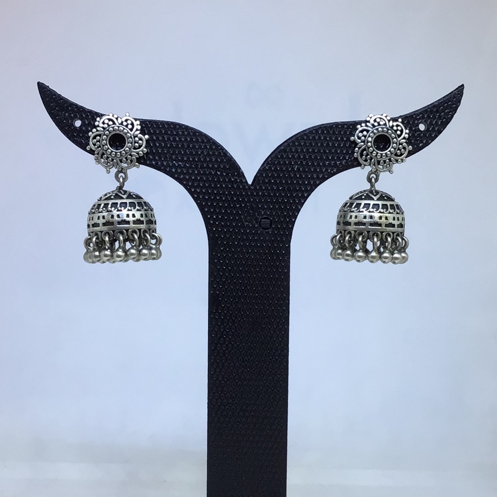925 FANCY OXIDISED EARRINGS