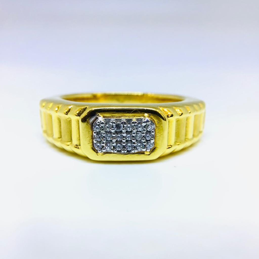 DESIGNED FANCY GOLD RING