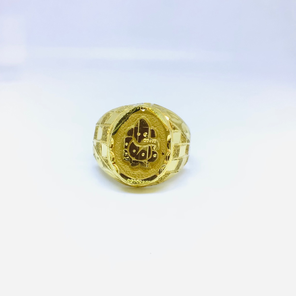 BRANDED FANCY GOLD RING