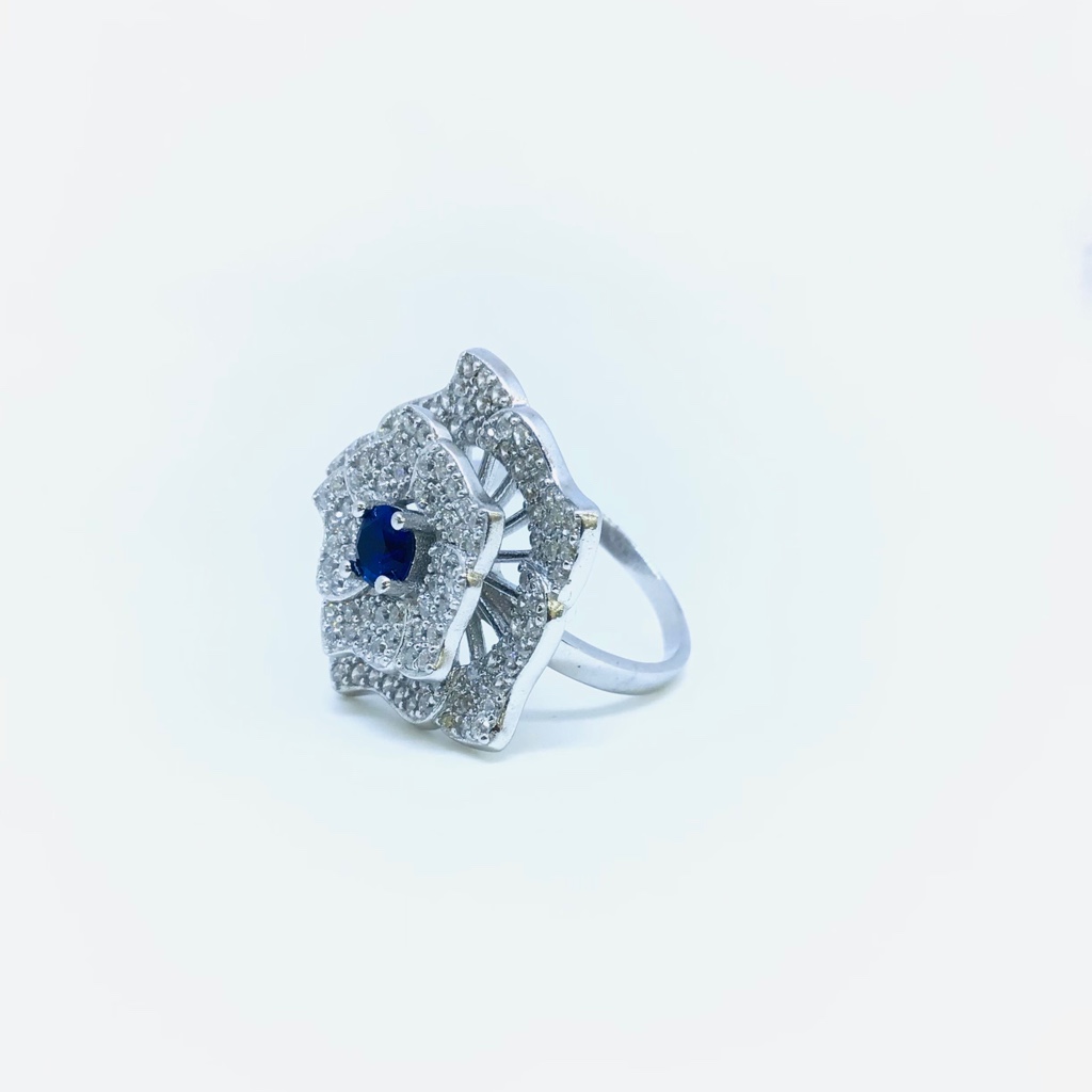 FANCY STERLING SILVER LADIES RING - Image 3