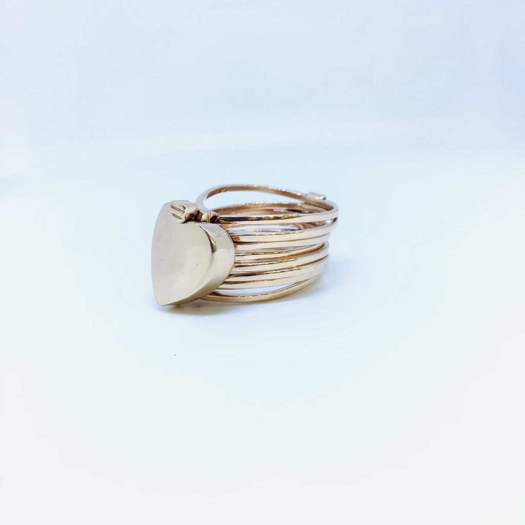 925 FANCY RING WITH BRACELET FEATURES - Image 2