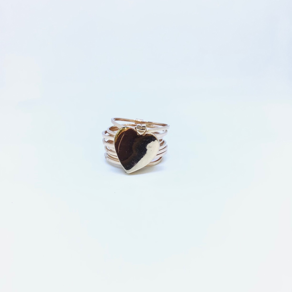 925 FANCY RING WITH BRACELET FEATURES