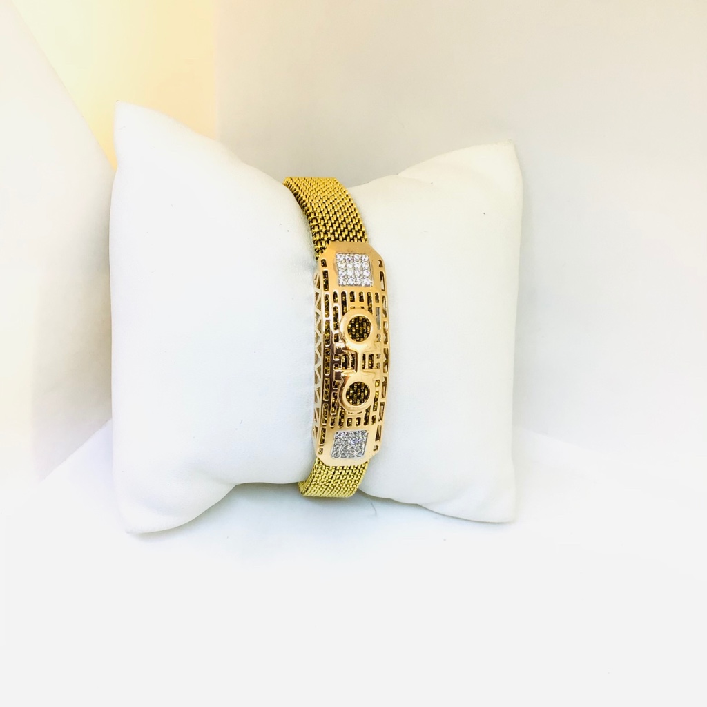 BRANDED FANCY ROSE GOLD BRACELET - Image 3