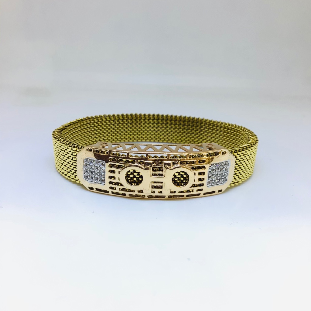 BRANDED FANCY ROSE GOLD BRACELET - Image 2