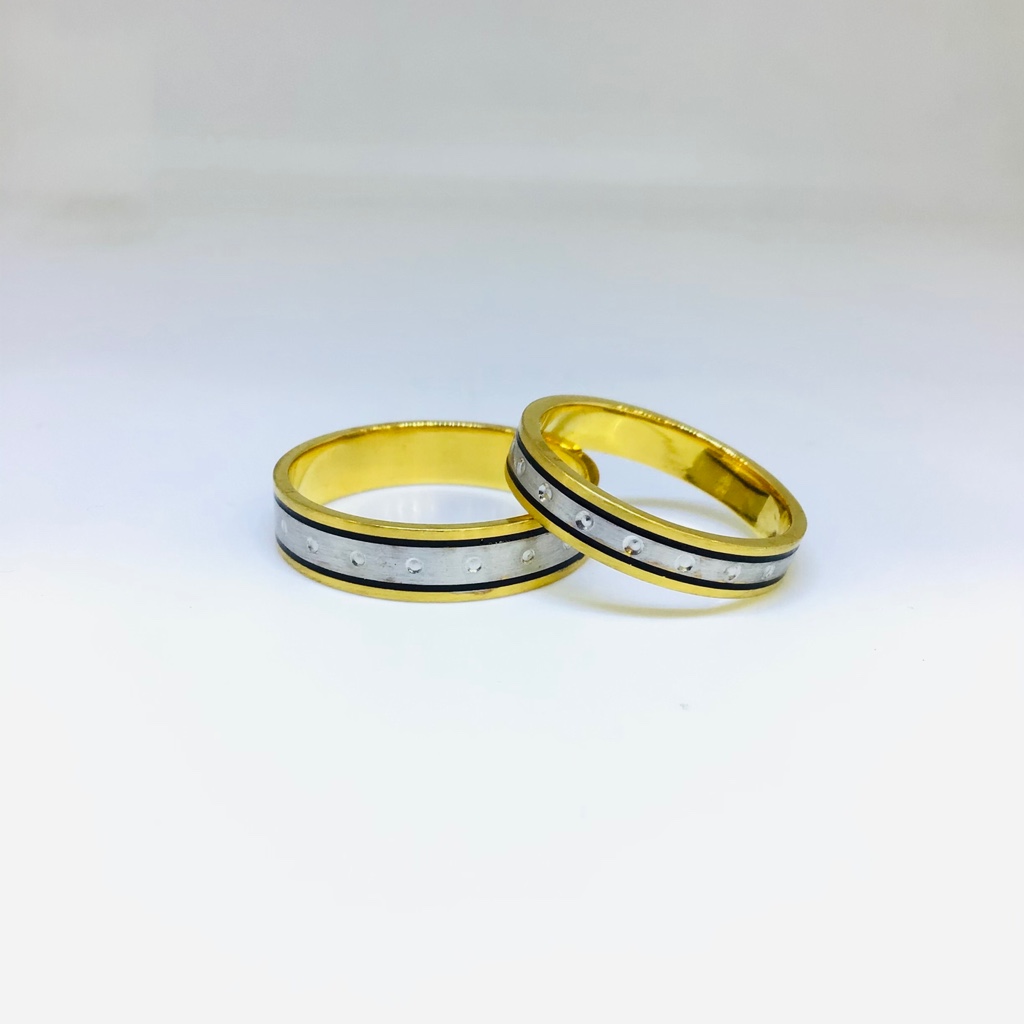 Branded fancy couple bands