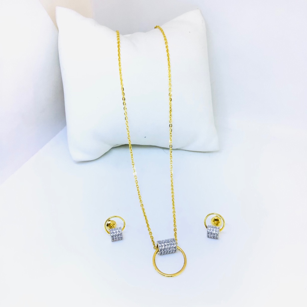 DESIGNING FANCY GOLD SET FOR LADIES