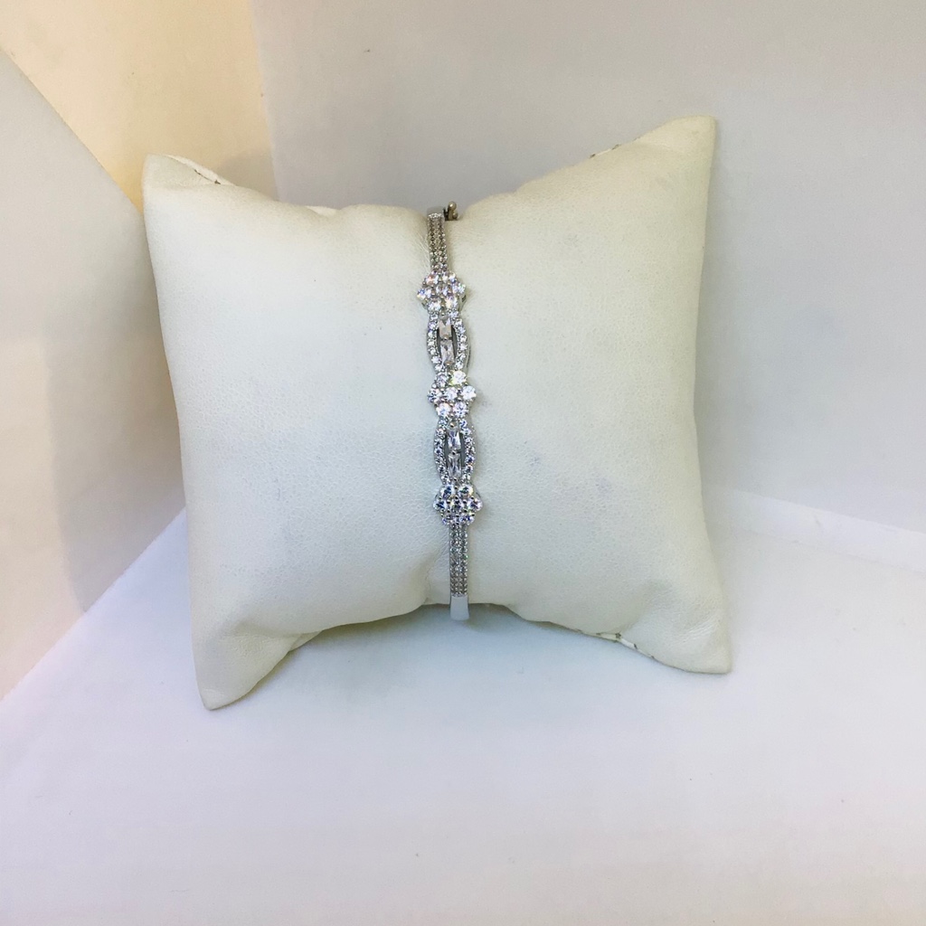 FANCY STERLING SILVER KADA BRACELET