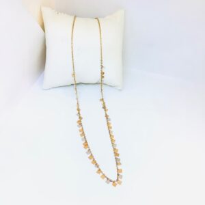 BRANDED FANCY ROSE GOLD CHAIN