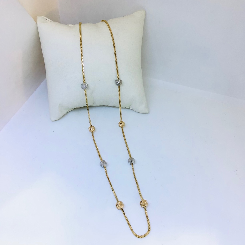 BRANDED FANCY ROSE GOLD CHAIN