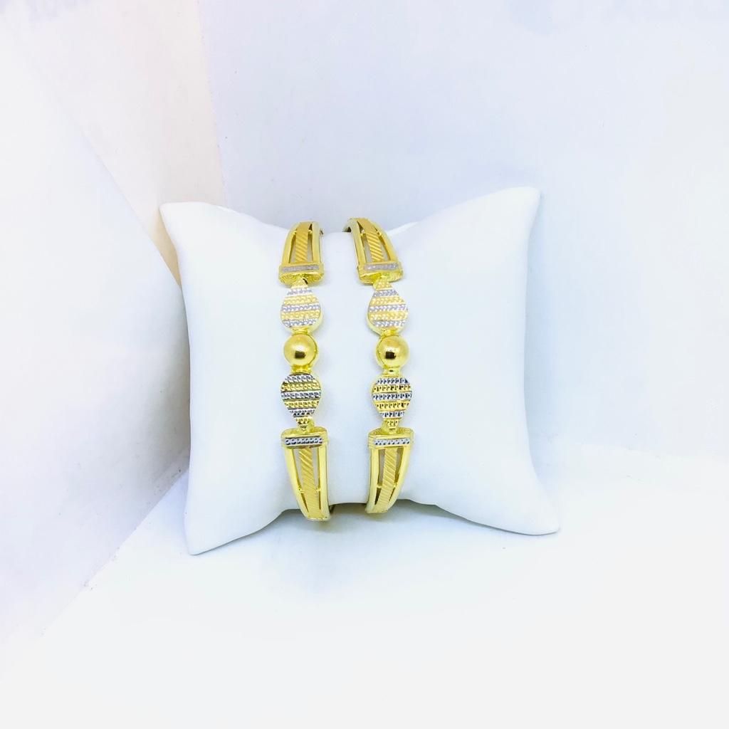 DESIGNING FANCY GOLD COPPER BANGLES