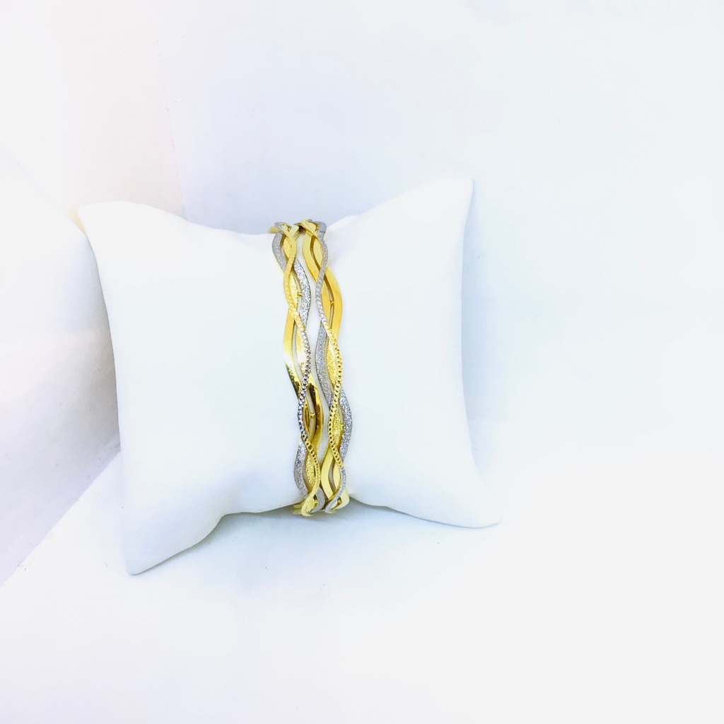DESIGNED FANCY GOLD COPPER BANGLES