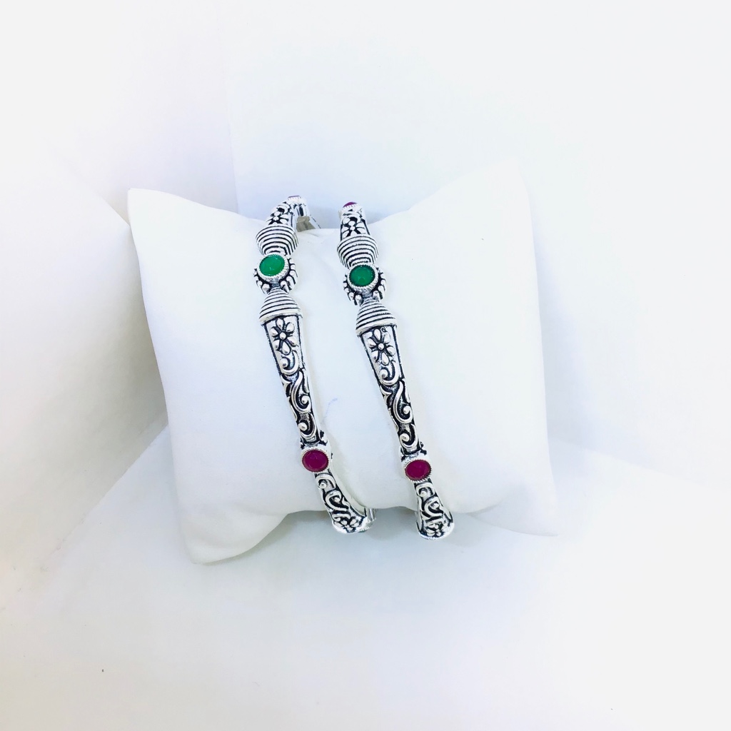 925 STERLING SILVER OXIDISED BANGLES