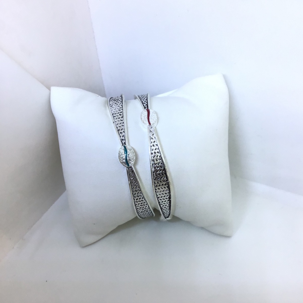 DESIGNED FANCY OXIDISED 925 BANGLES