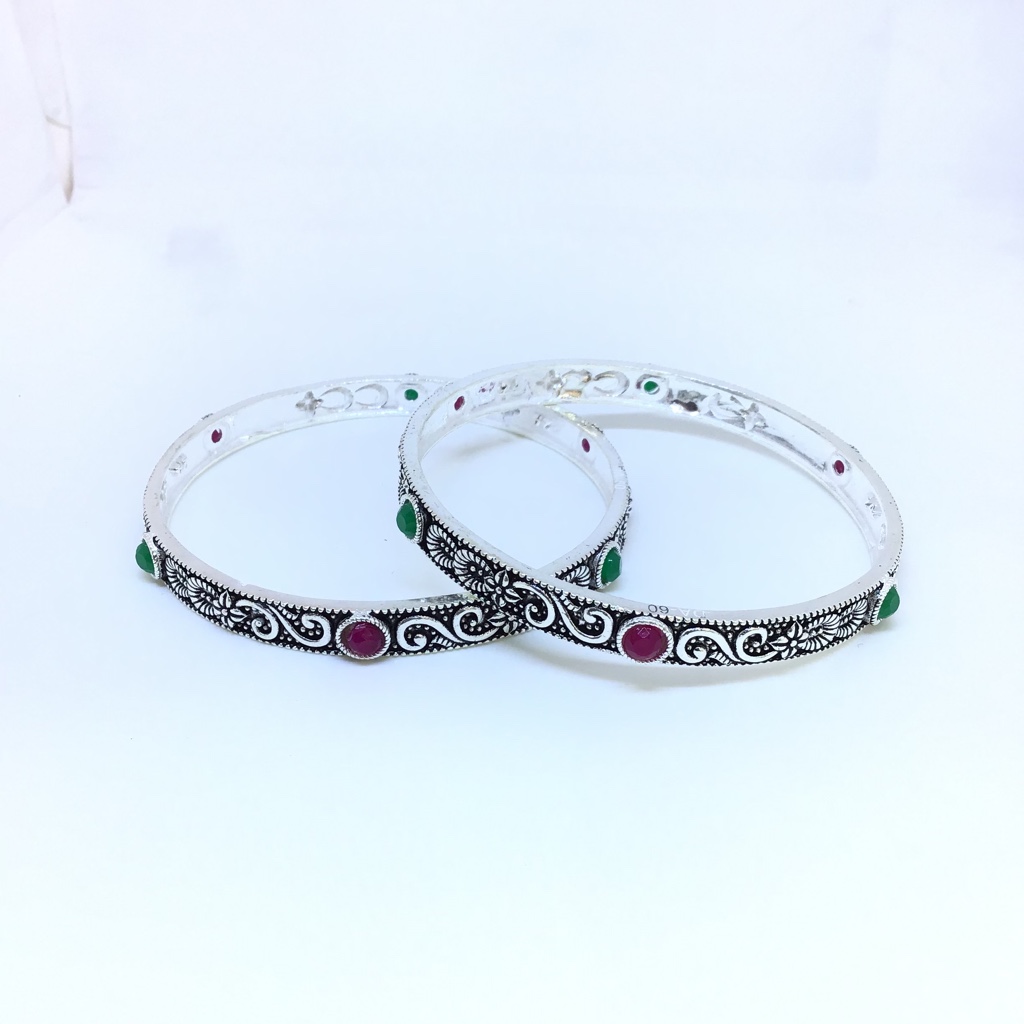 925 FANCY OXIDISED BANGLES - Image 2